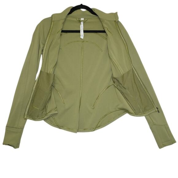 Lululemon Define Jacket Full Zip Green – Size 6 – Slim Fit, Thumbholes, EUC - Picture 5 of 6